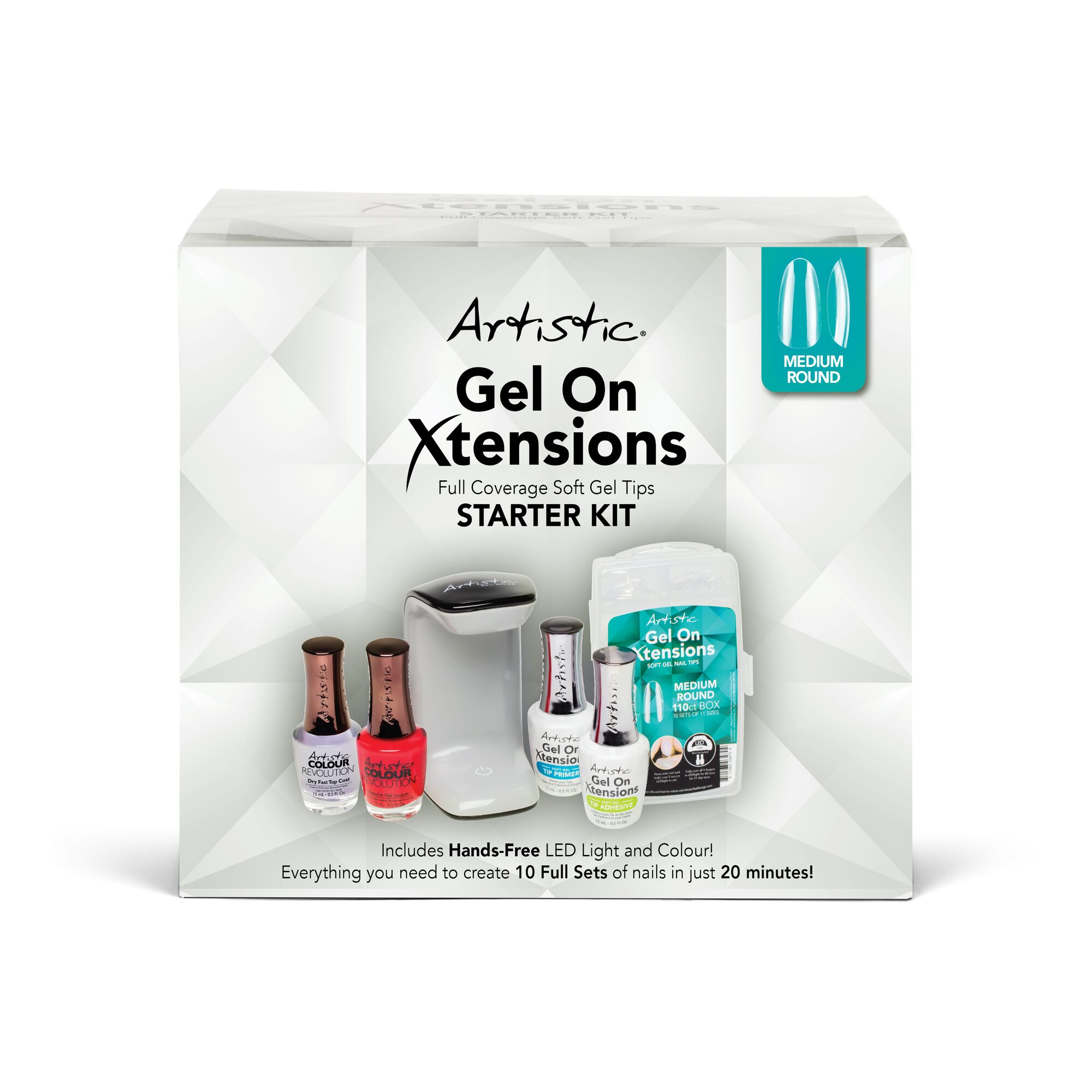 Gel Starter 200mL 3本セット Gel On Xtensions Starter Kit