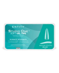 Entity Soft Gel Tips - Medium Stiletto 
