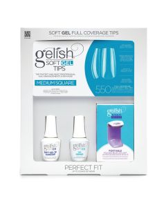 Gelish Soft Gel Kit Medium Square (550CT) 