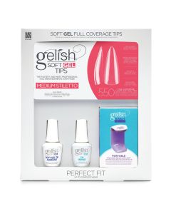 Gelish Soft Gel Kit Medium Stiletto (550CT) 