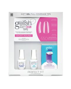Gelish Soft Gel Kit Short Round (550CT) 