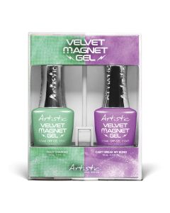 Artistic Velvet Magnet Duo Pack Purple/Green