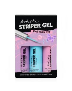 Artistic 3PC Striper Gel Kit - Pastels