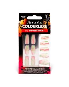 Artistic ColourLuxe Press-On Tips Short Coffin - Attracted To You