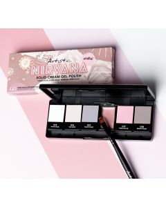 Artistic Cream Colour Gel 6PC Palette - Nirvana (Neutrals)