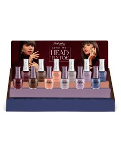 Artistic Cover Me Head To Toe Colour Gloss & Colour Revolution 12PC Mixed Display