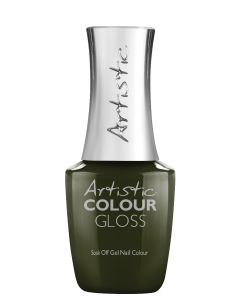 Artistic Colour Gloss Soak Off Gel Greener On This Side, 0.5 fl oz.