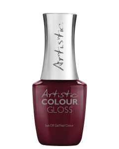 Artistic Colour Gloss Soak Off Gel Midnight Cherry, 0.5 fl oz.