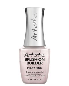 Artistic Builder Gel - Milky Pink, 0.5 fl oz.