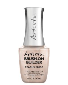 Artistic Builder Gel - Peachy Nude, 0.5 fl oz.