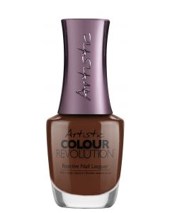 Artistic Colour Revolution From AM To PM Reactive Hybrid Nail Lacquer, 0.5 fl oz. HOT CHOCOLATE CRÈME