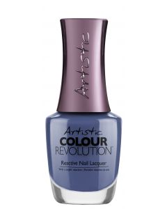 Artistic Colour Revolution Against The Norm Reactive Hybrid Nail Lacquer, 0.5 fl oz. FRENCH BLUE