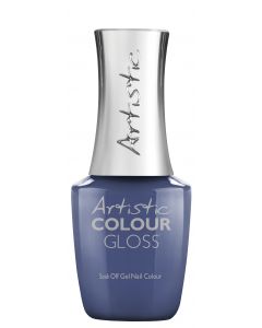 Artistic Colour Gloss Soak Off Gel Against The Norm, 0.5 fl oz. FRENCH BLUE