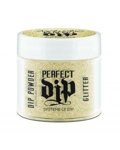 Artistic Perfect Dip Colored Powders Yank My Gold Chain, 0.8 oz. GOLD GLITTER