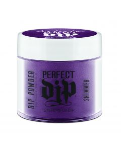 Artistic Perfect Dip Colored Powders Tailored Tartan, 0.8 oz. DARK PURPLE SHIMMER