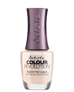 Artistic Colour Revolution No Pictures, Please! Gold Glitter Nail Lacquer, 0.5 fl oz.