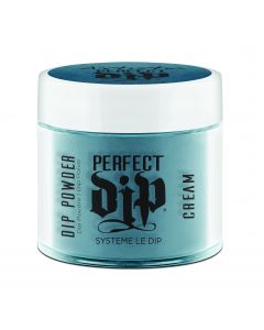 Artistic Perfect Dip Colored Powders Aqua Attitude, 0.8 oz. TEAL CREME
