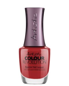 Artistic Colour Revolution Berry Fond Of You Reactive Hybrid Nail Lacquer, 0.5 fl oz. RED PEARL