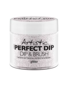 Artistic Perfect Dip Colored Powders Be My Holidate, 0.8 oz. LIGHT PURPLE METALLIC WITH CHUNKY GLITTER