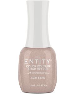 Entity Color Couture Soak-Off Gel Enamel Cozy & Chic, 0.5 fl oz. NUDE CRÈME
