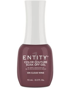 Entity Color Couture Soak-Off Gel Enamel On Cloud Wine, 0.5 fl oz. MAUVE CRÈME