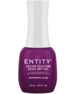 Entity Color Couture Soak-Off Gel Enamel Authentic Flair
