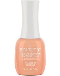 Entity Color Couture Soak-Off Gel Enamel Walking On Sunshine, 0.5 fl oz. NUDE SHIMMER 
