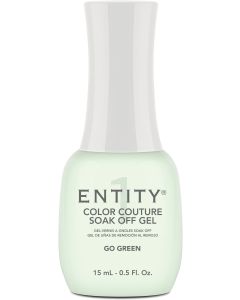 Entity Color Couture Soak-Off Gel Enamel Go Green, 0.5 fl oz.