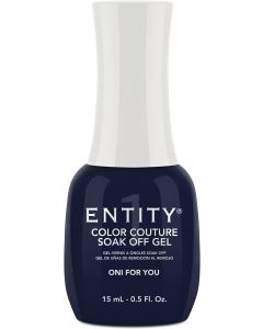 Entity Color Couture Soak-Off Gel  Oni For You, 0.5 fl oz. 