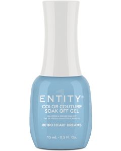 Entity Color Couture Soak-Off Gel Retro Heart Dreams, 0.5 fl oz.