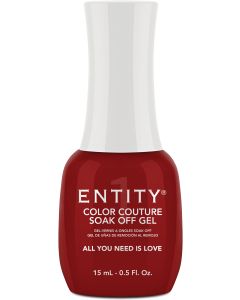 Entity Color Couture Soak-Off Gel All You Need Is Love, 0.5 fl oz.