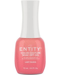Entity Color Couture Soak-Off Gel Enamel Lady Guava, 0.5 fl oz.