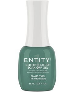 Entity Color Couture Soak-Off Gel Blame It On The Mistletoe, 0.5 fl oz.