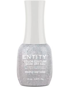 Entity Color Couture Soak-Off Gel Sparkle and Shine, 0.5 fl oz.