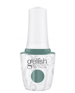 Gelish Soak-Off Gel Polish Bloom Service, 0.5 fl oz. DUSTY TEAL CREME
