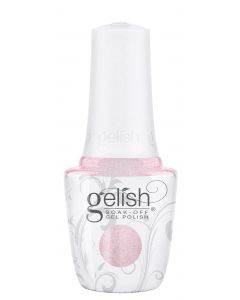 Gelish Soak-Off Gel Polish Feeling Fleur-Ty, 0.5 fl oz. SHEER PINK WITH GLITTER