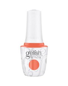 Gelish Soak-Off Gel Polish Orange Crush Blush, 0.5 fl oz. ORANGE-Y CORAL CREME