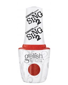 Gelish Soak-Off Gel Polish Rosy Rosita, 0.5 fl oz. RED SHIMMER