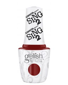 Gelish Soak-Off Gel Polish Red Shore City Rouge