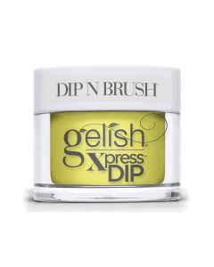 Gelish Xpress Dip N Brush Perk Up Buttercup Powder