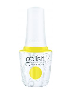 Gelish Soak-Off Gel Polish Glow Like a Star, 0.5 fl oz. YELLOW CREME
