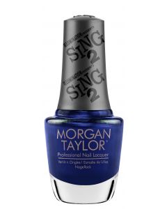 Morgan Taylor Breakout Star Nail Lacquer, 0.5 fl oz. BLUE METALLIC
