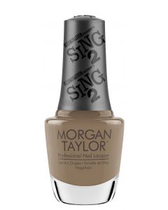 Morgan Taylor Shake It Til You Make It Nail Lacquer, 0.5 fl oz. LIGHT BROWN CREME