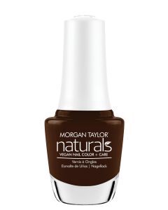 Morgan Taylor Naturals Bare With Me Vegan Nail Color, 15mL