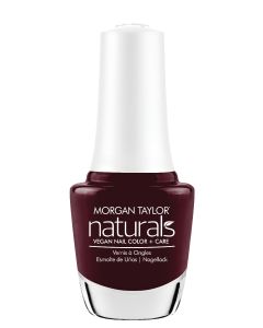 Morgan Taylor Naturals Berry Bitter Vegan Nail Color, 15mL