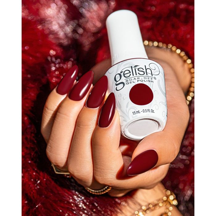 Gelish Pour It Up manicure hand shot