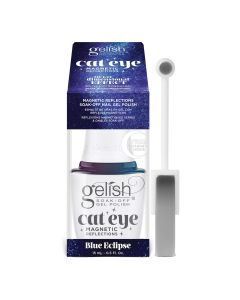 Gelish Cat Eye Magnetic Reflections Blue Eclipse Magnet Gel Polish, 0.5 fl oz.
