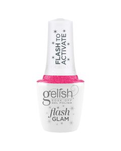 Gelish Pink-Ture Day Glitter Gel Polish, 0.5 fl oz.