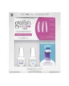 Gelish Soft Gel&trade; Kit Short Round (550CT) 