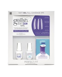 Gelish Soft Gel&trade; Kit Medium Round (550CT) 